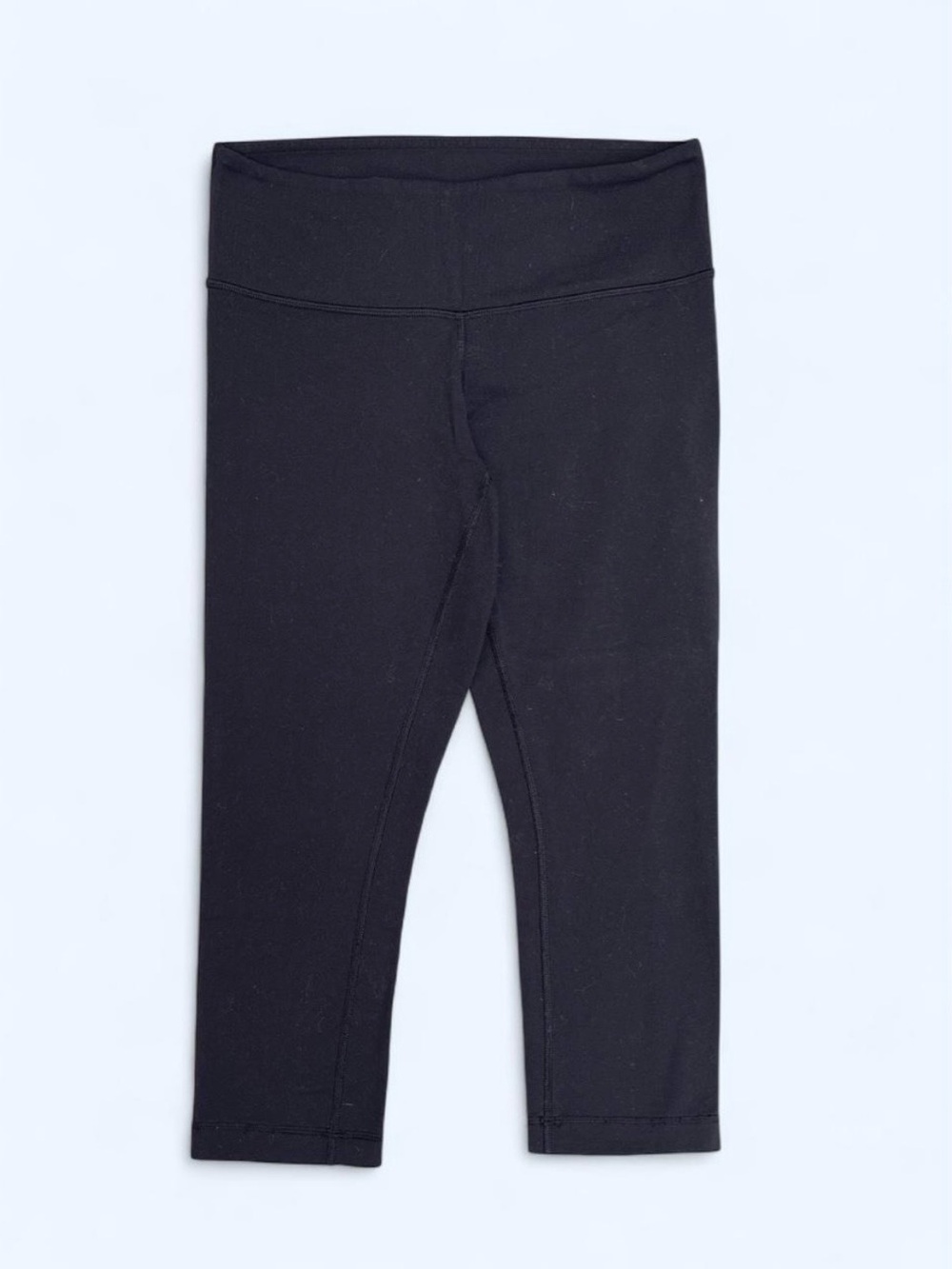 lululemon athletica Black cropped leggings yoga Pilates activewear loungewear 6 - Picture 3 of 6